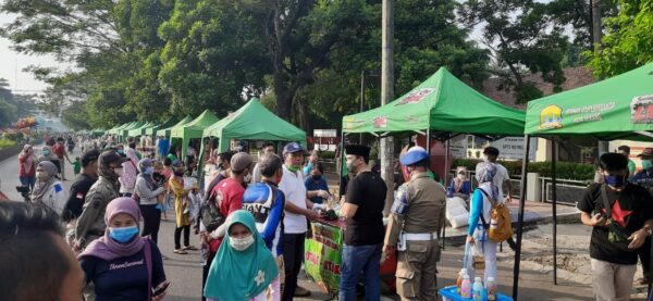 CFD di Kota Serang Kembali di Buka, Ketua DPRD : Masyarakat Tertib Terapkan Protokol Kesehatan
