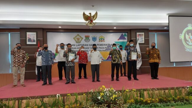 Masih ada Temuan, Pemkot Serang Kembali Raih WTP Dari BPK