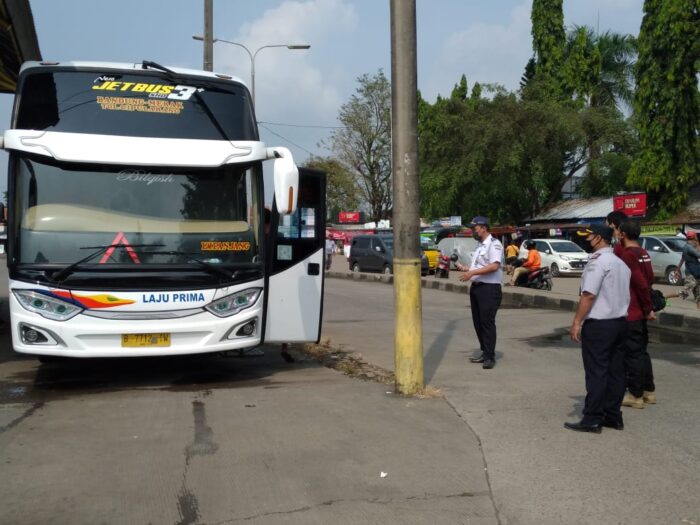 Menuju New Normal, Terminal Pakupatan Kota Serang Kembali Dibuka