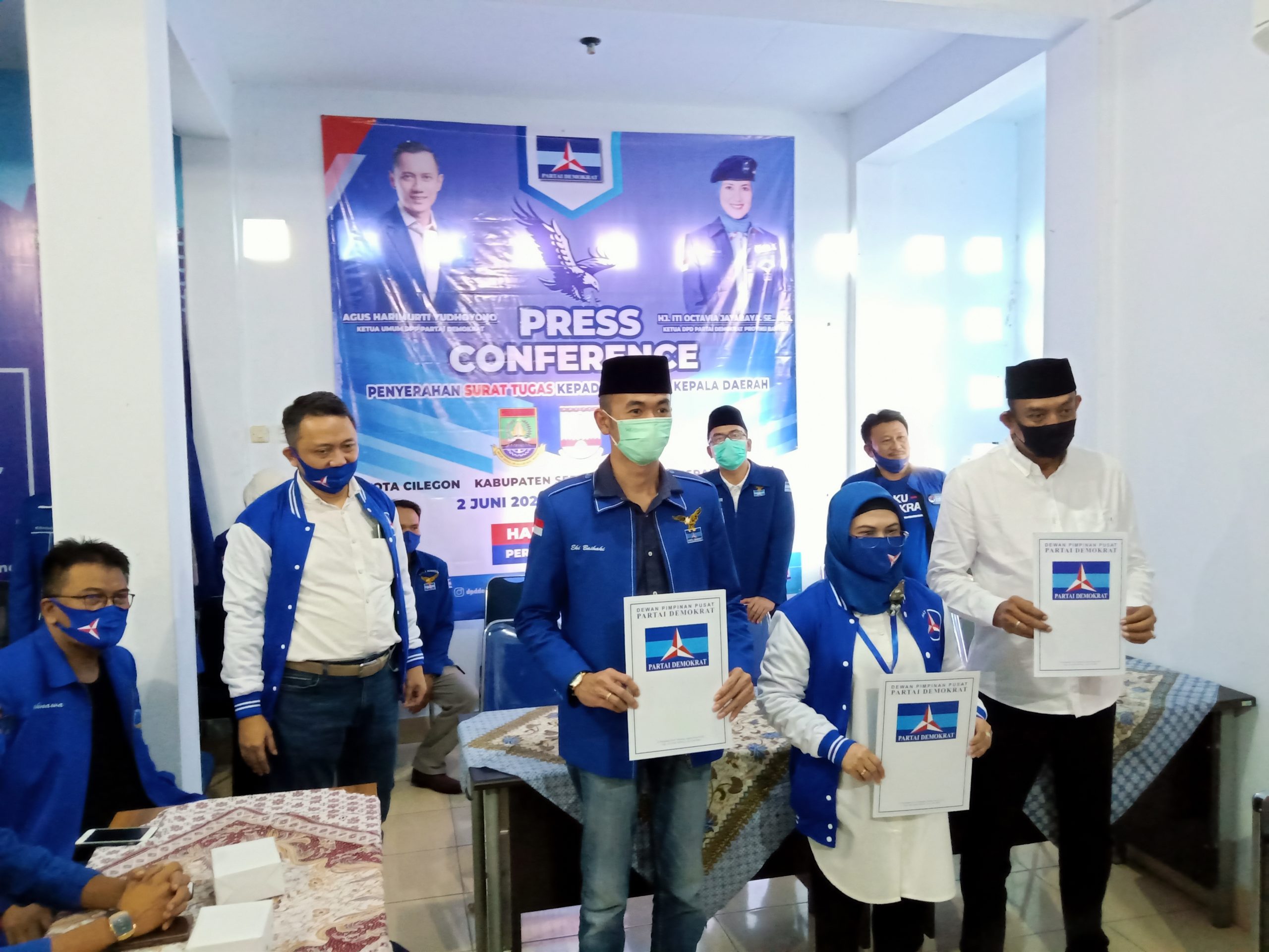 Pilkada Serentak, 3 Kandidat Calon Kepala Daerah Dapat Rekom dari Demokrat Banten