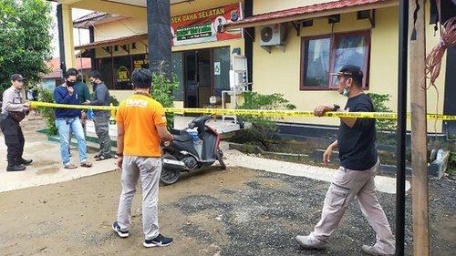 Mapolsek di Kalsel Diserbu Orang Tak Dikenal, Satu Polisi Tewas