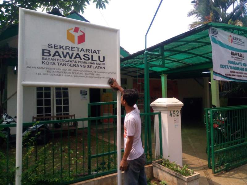 Bawaslu Tangsel Putuskan Camat Pondok Aren Bersalah Sebar Broadcast Permintaan Data Koordinator TPS dan ASN