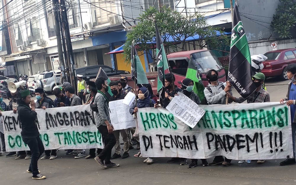 Demo Anggaran Covid