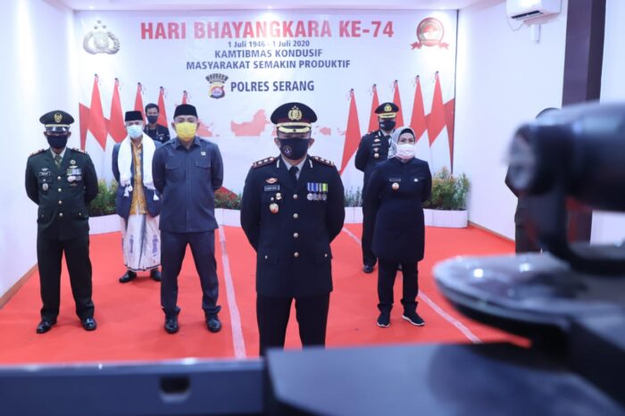 HUT Bhayangkara ke-74, Pemkab Serang Sinergi dengan Polri Perkuat Program Kampung Tangguh