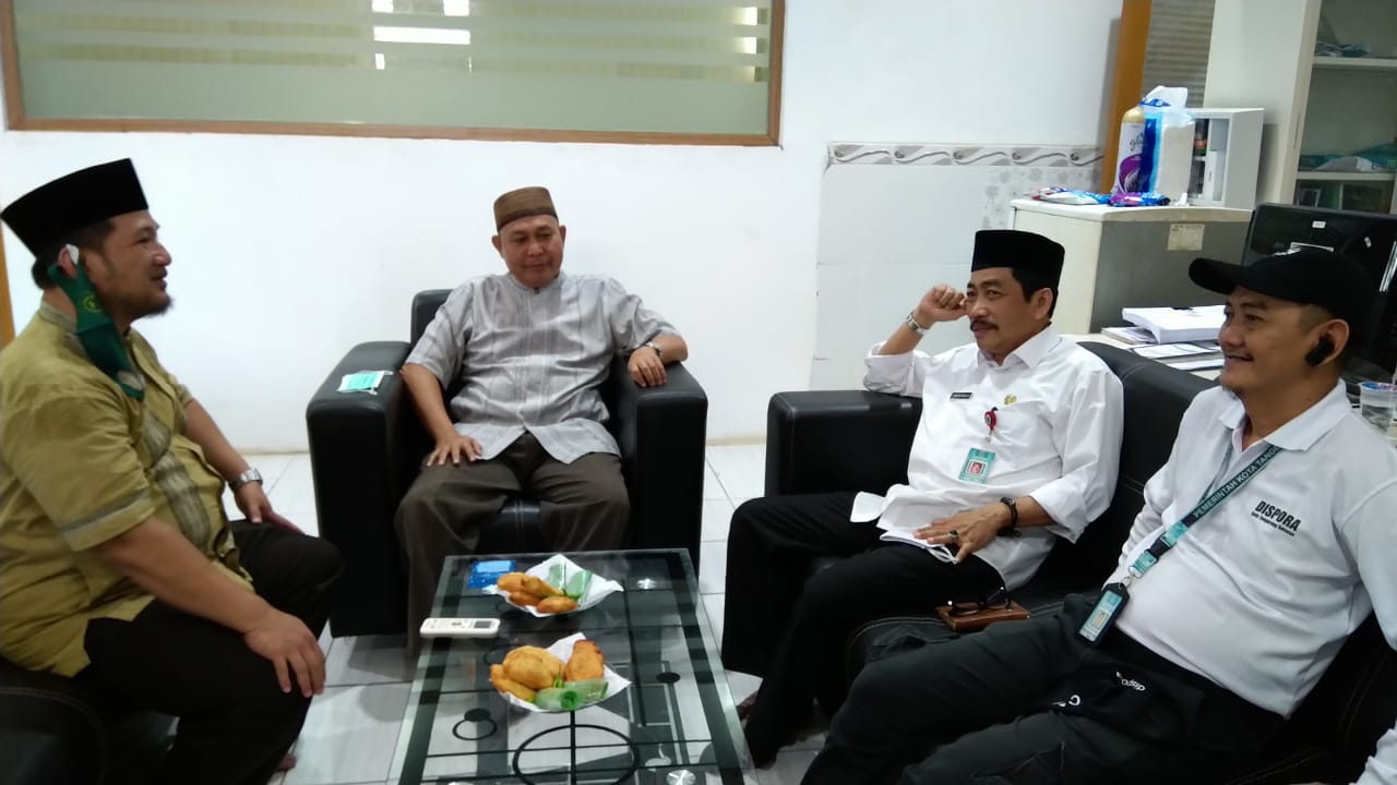 Cari Bibit Atlet dari Kalangan Santri, Dispora Tangsel Sambangi Ponpes