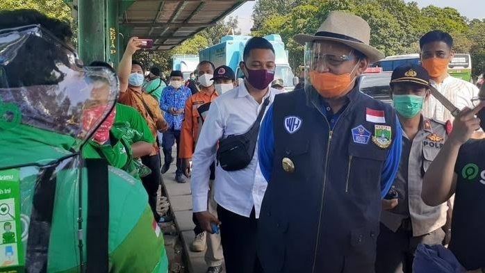 Wh Masyarakat Banten Sadar Pakai Masker