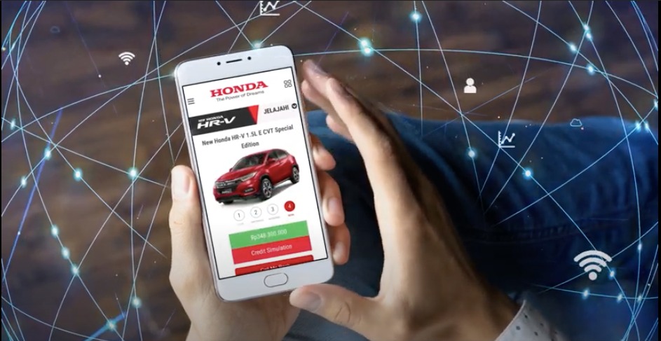 Honda Pameran Mobil Virtual