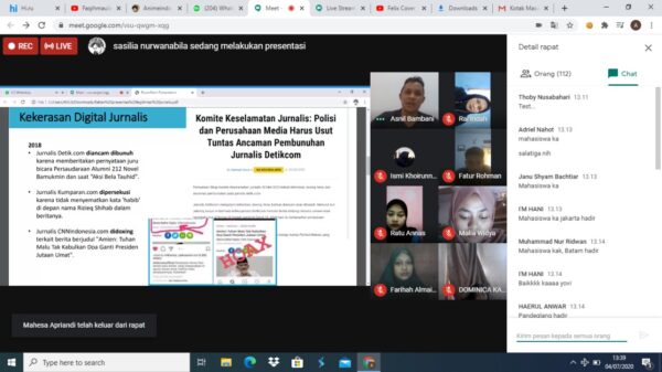 Webinar Jurnalistik