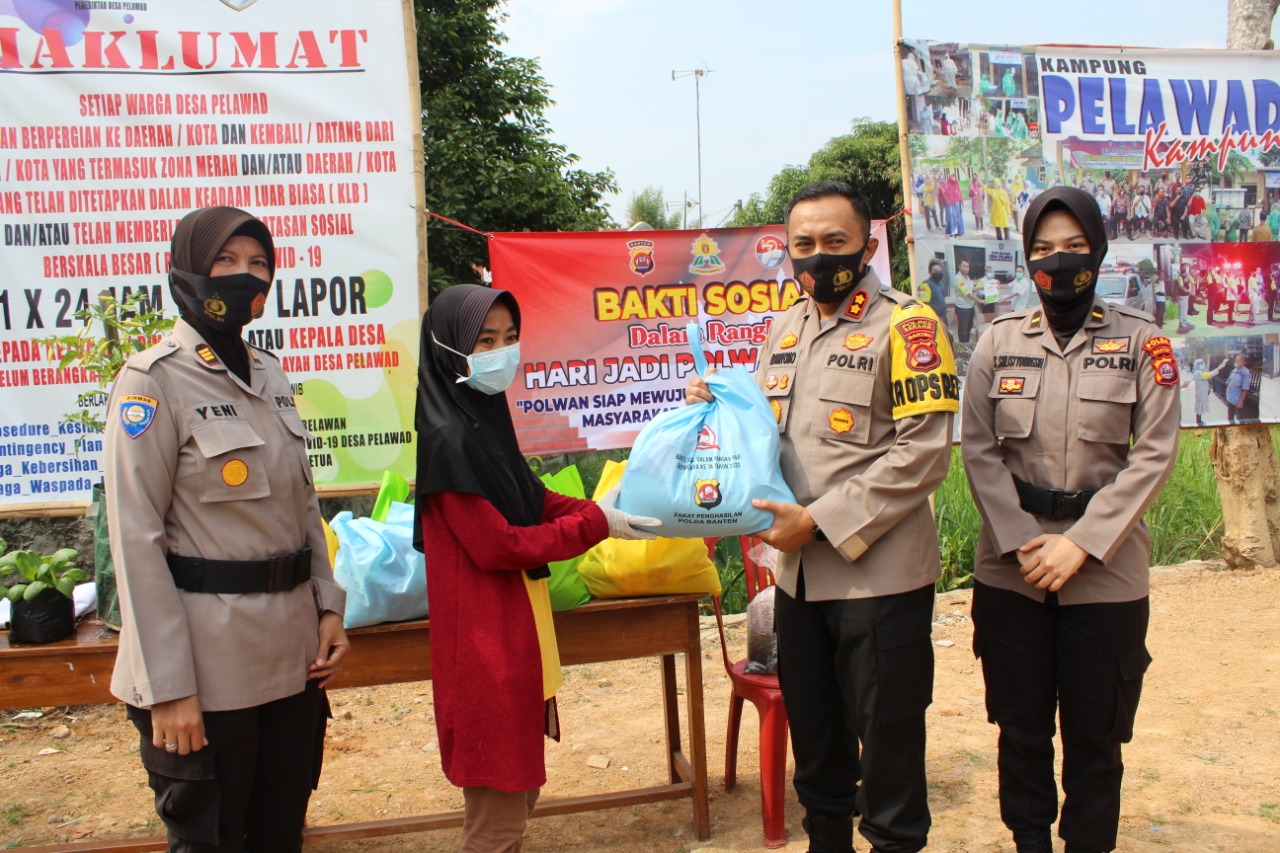 Polres Serang Bantuan